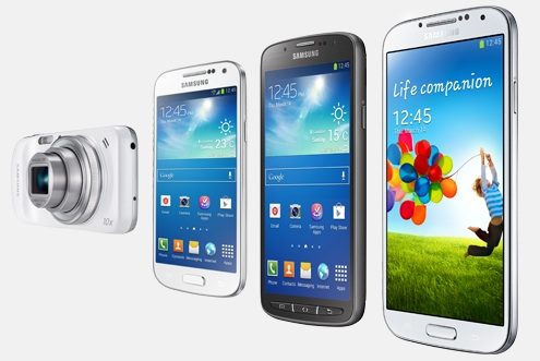 Samsung Galaxy S4 Familie